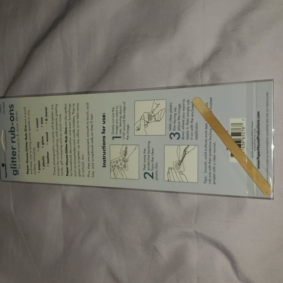 Robots Glitter Rub-Ons - Picture 5 of 8